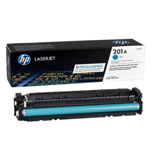 HP LASERJET TONER HP201A CYAN - High-Quality Cyan Toner Cartridge for Vibrant Prints